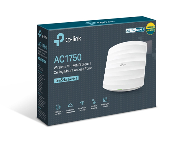 Access Point Gắn Trần TP-Link EAP245 Wifi Gigabit MU-MIMO AC1750