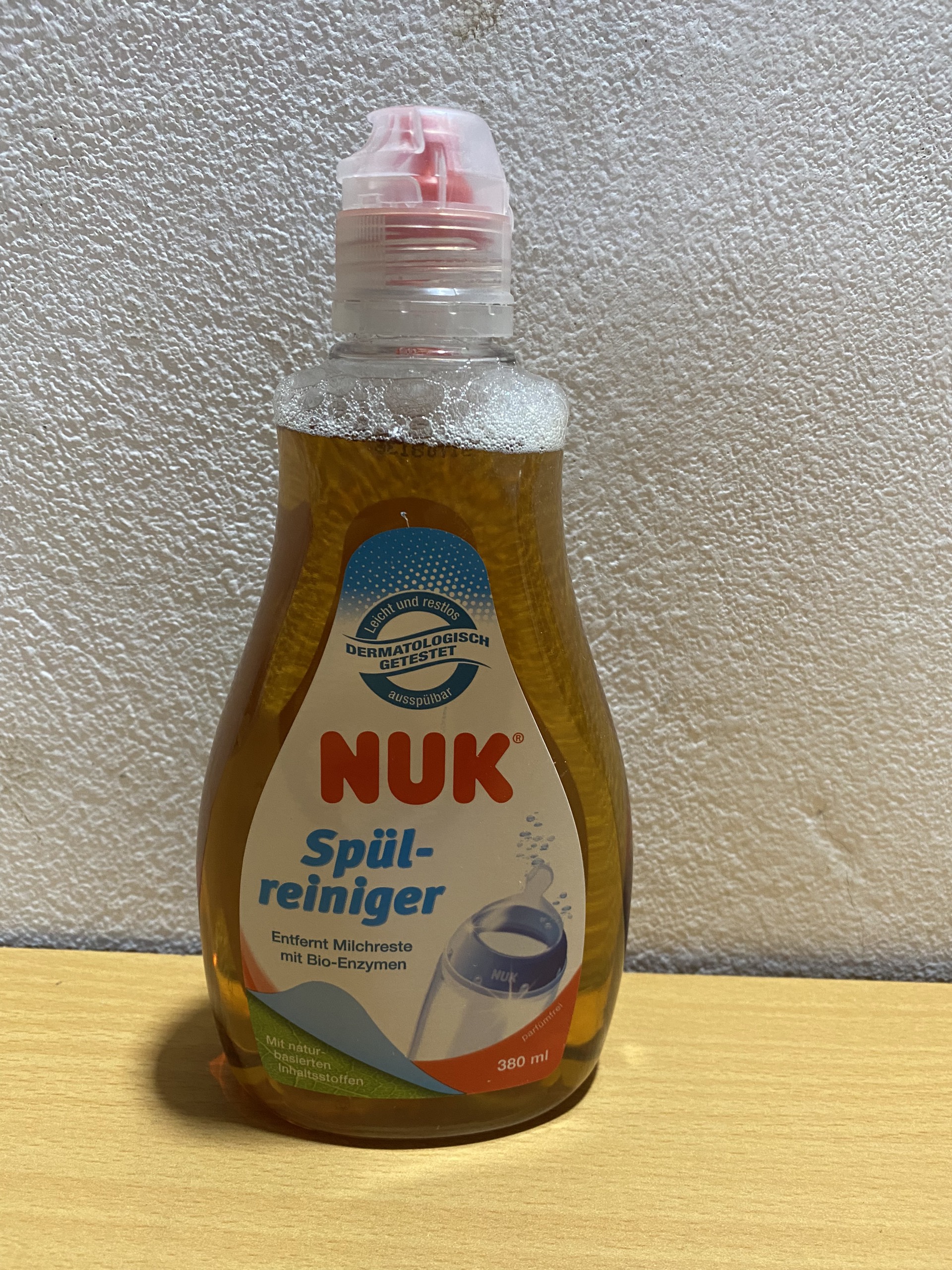 Nước rửa bình Nuk - 380ml - 500ml - Đức