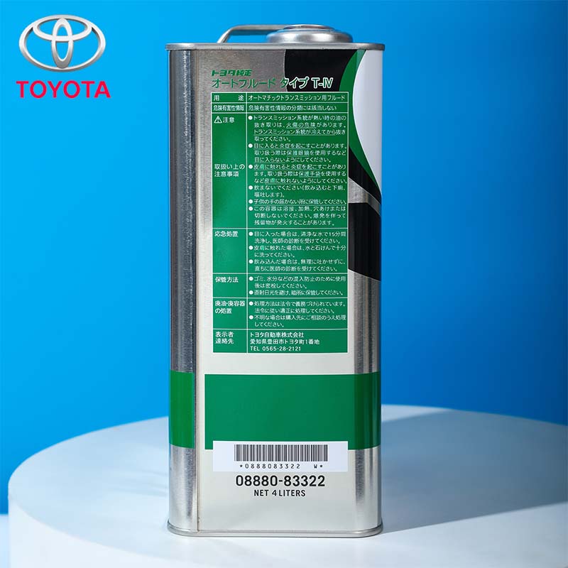 Toyota ATF Loại T-IV (Chất lỏng hộp số tự động) 4L