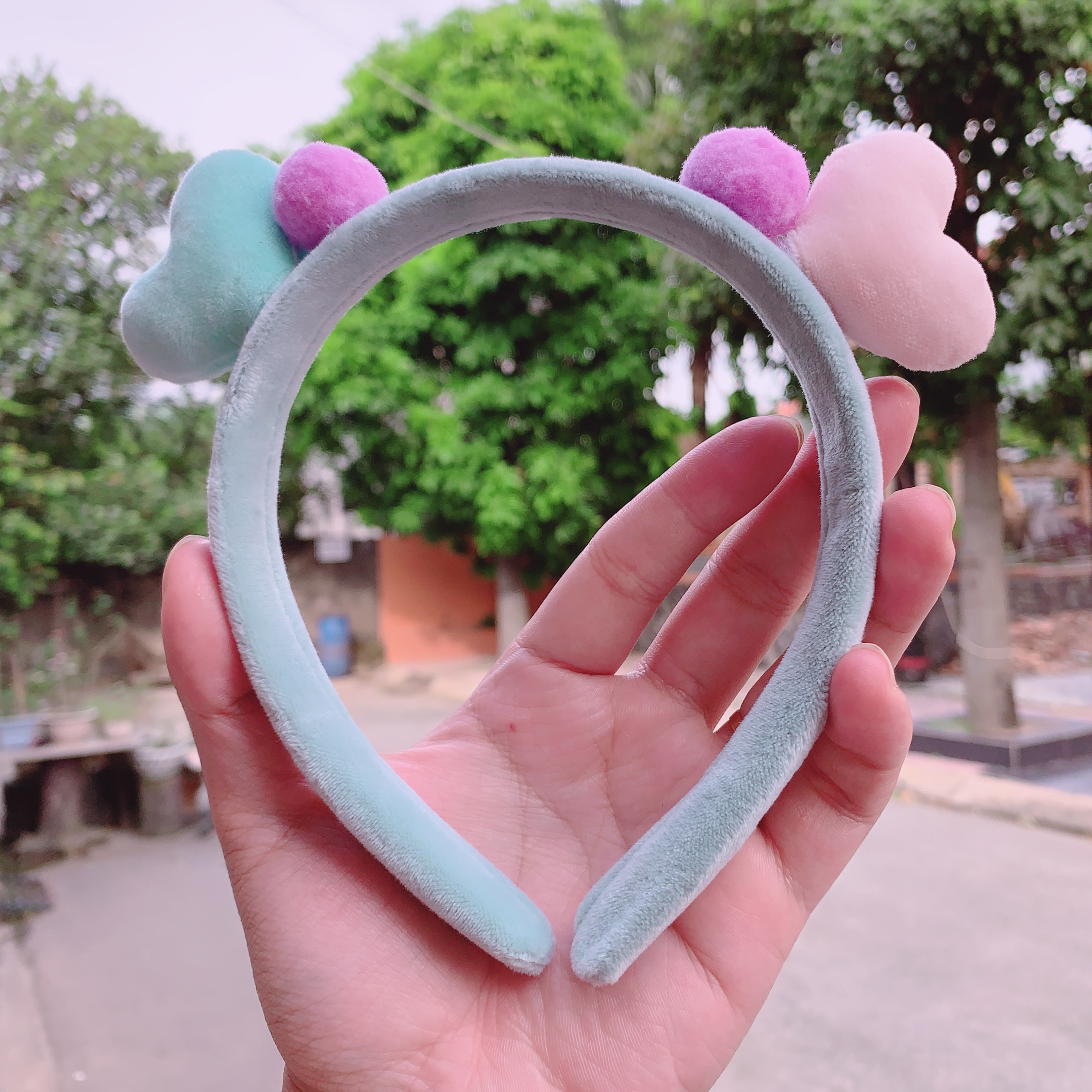 Băng Đô Cài Tóc Trái Tim Dễ Cưng | Băng Đô Rửa Mặt, Băng Đô Hàn Quốc đáng yêu | Băng Đô Tuban, Bờm Rửa Mặt Tai Thỏ 3D Mới Hót Trend Xu Hướng | Băng Đô Rửa Mặt Họa Tiết Hoạt Hình Phong Cách Hàn Quốc Thời Trang Dành Cho Nữ