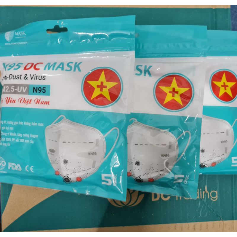 Khẩu trang y tế N95 (thùng 200 chiếc)