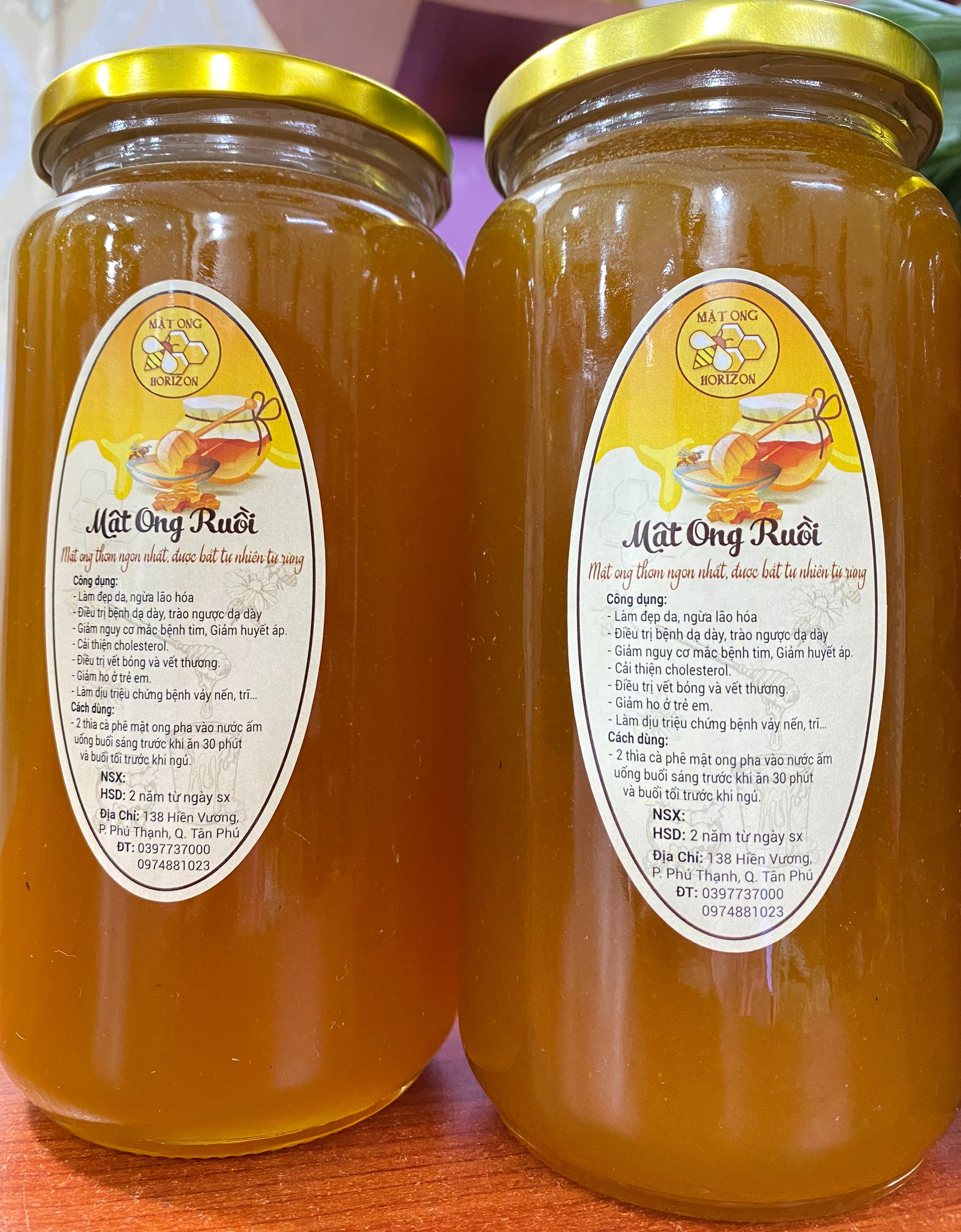 Mật ong ruồi rừng thiên nhiên