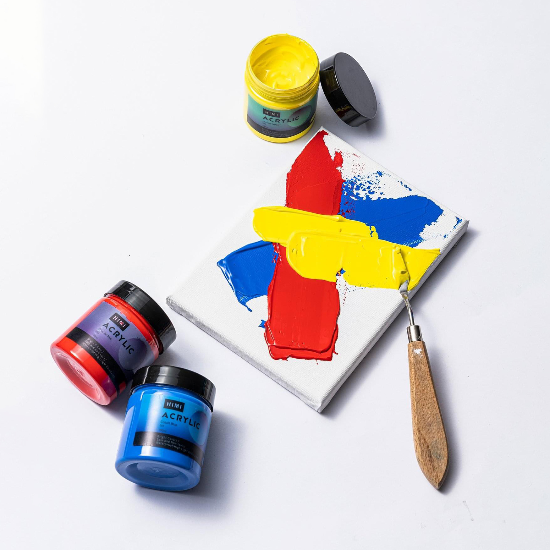 [Giao Hỏa Tốc] Màu Acrylic HIMI MIYA - Hũ 100ml
