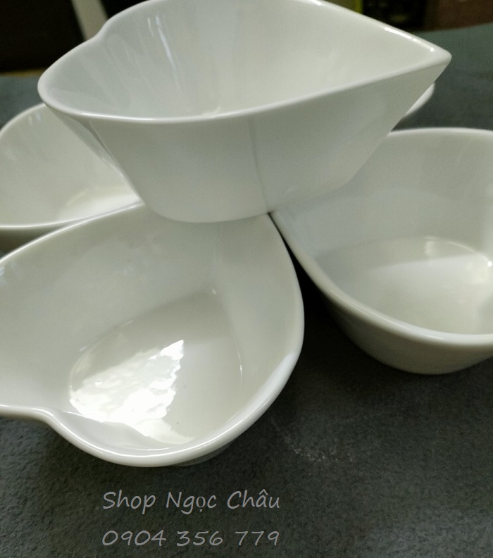 Bát tim gốm sứ Bát Tràng