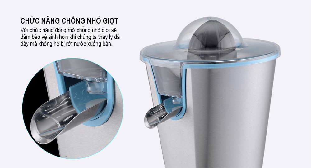 Máy Vắt Cam Inox Mishio MK211