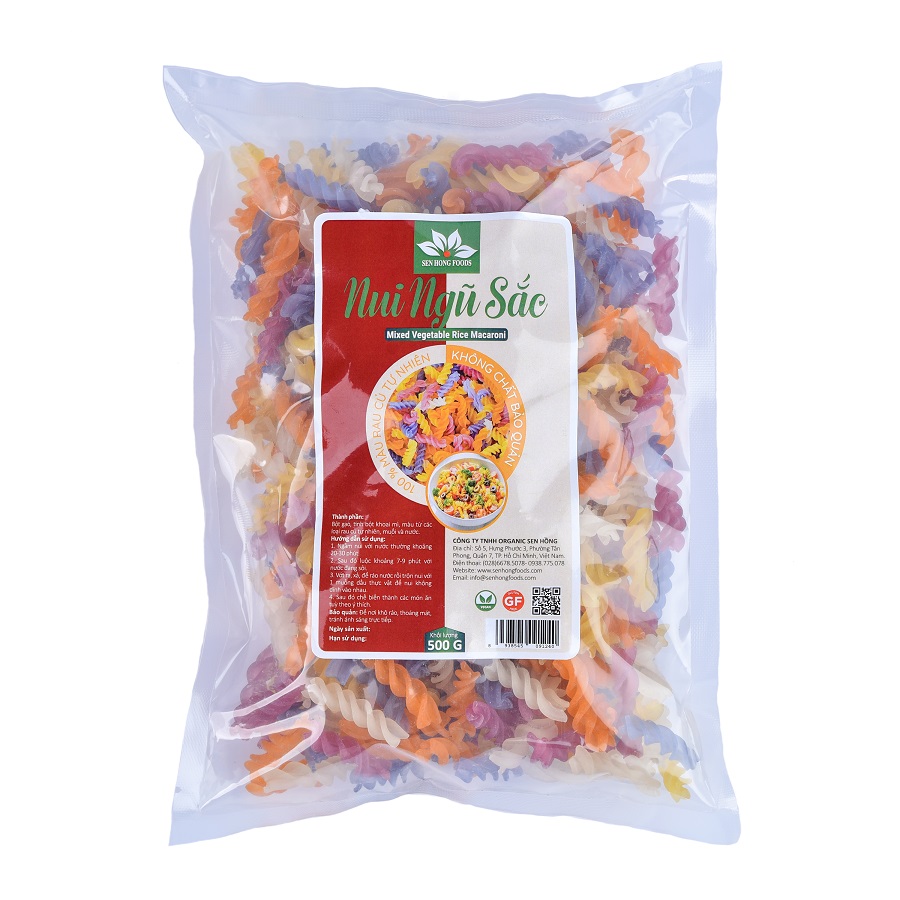 Mixed Vegetable Rice Macaroni