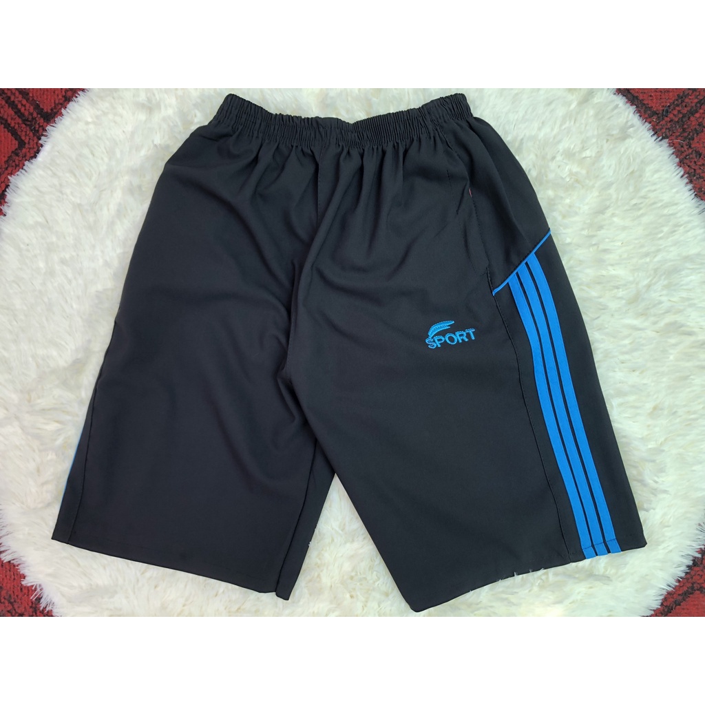 Quần Đùi Nam,Quần Short Nam Thể Thao Phối 3 Sọc, Nhẹ, Mát- DUIGIO03