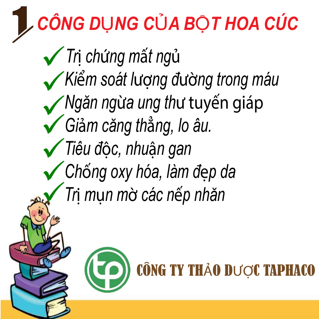 Bột Hoa Cúc 100g Hảo Hạng