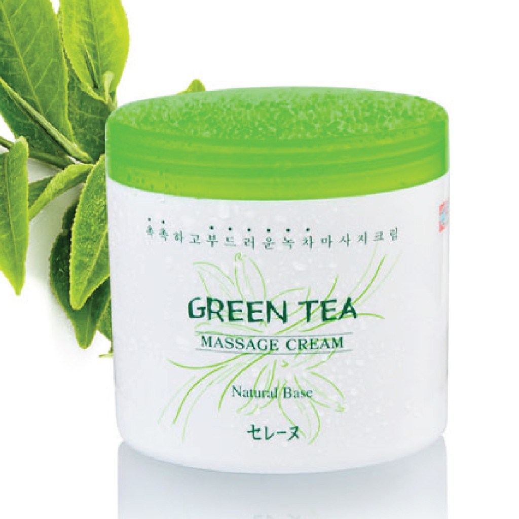 [HCM]Kem Massage Trà Xanh MIRA Green Tea Massage Cream Hàn Quốc 500ml