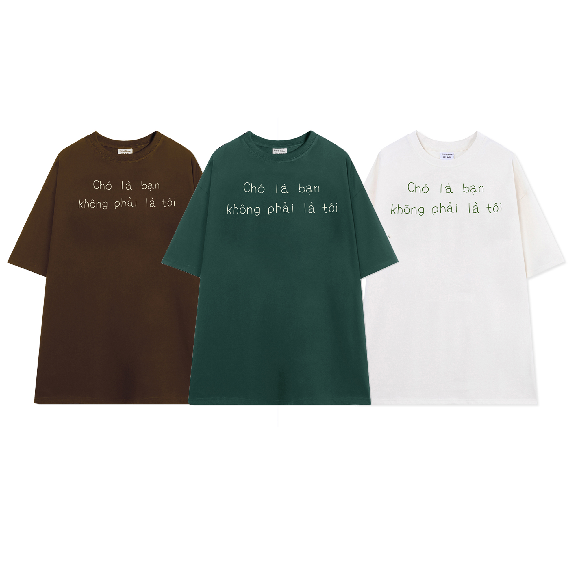 ÁO THUN FF CHÓ VÀ BẠN TEE