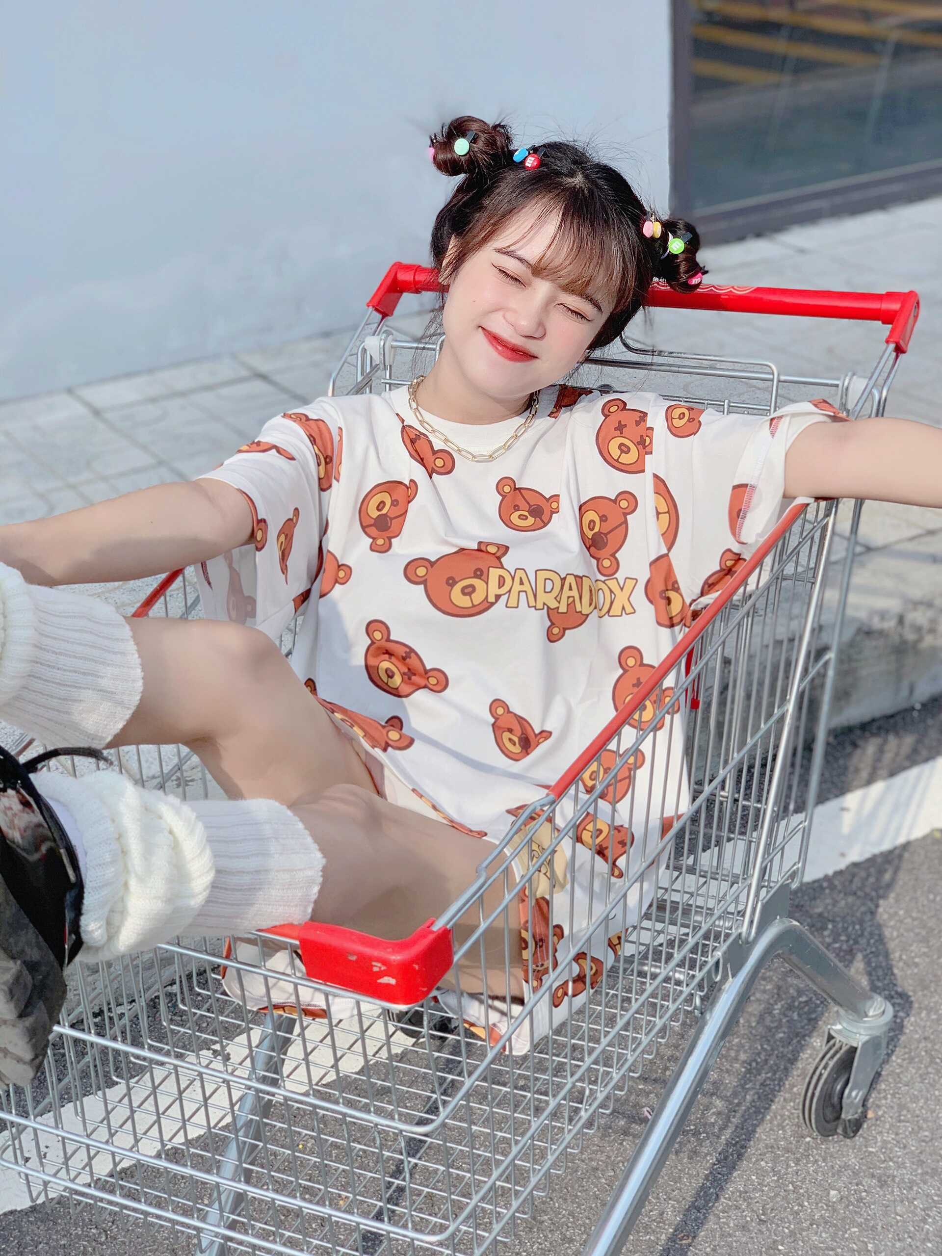 PARADOX Áo thun MONOGRAM CUTIE BEAR TEE