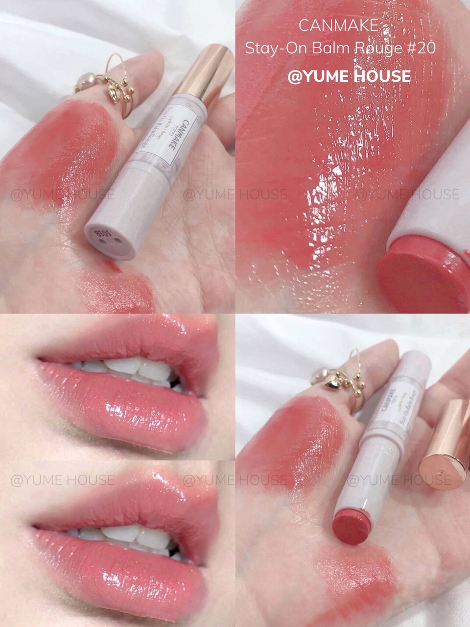 Son Canmake Stay-On Balm Rouge