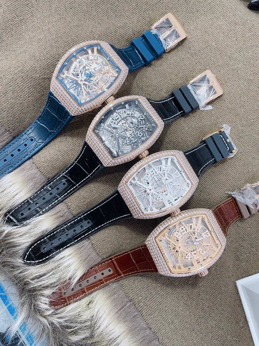 [HCM]Đồng Hồ Nam FRANCK MULLER FMLCS15 Automatic - Dây Cao Su - Fullbox