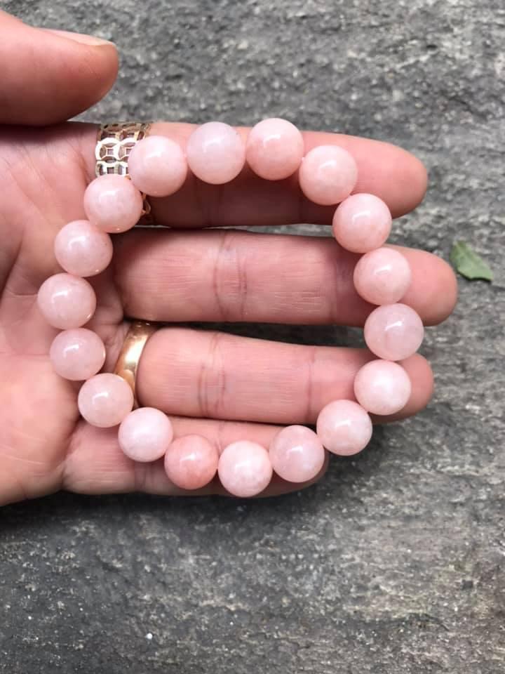 VÒNG TAY THẠCH ANH HỒNG 10LY
