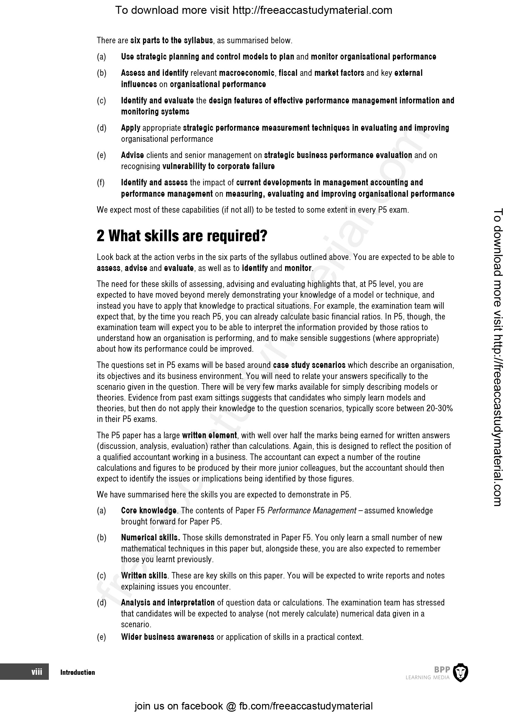 ACCA P5 Advanced Performance Management Study Text - Hanoi Book Store