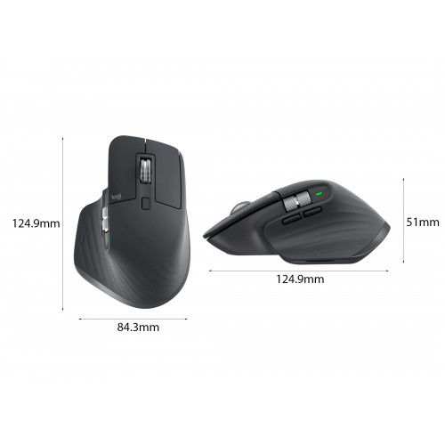 Chuột Wireless Logitech MX Master 3S Graphite (910-006561)