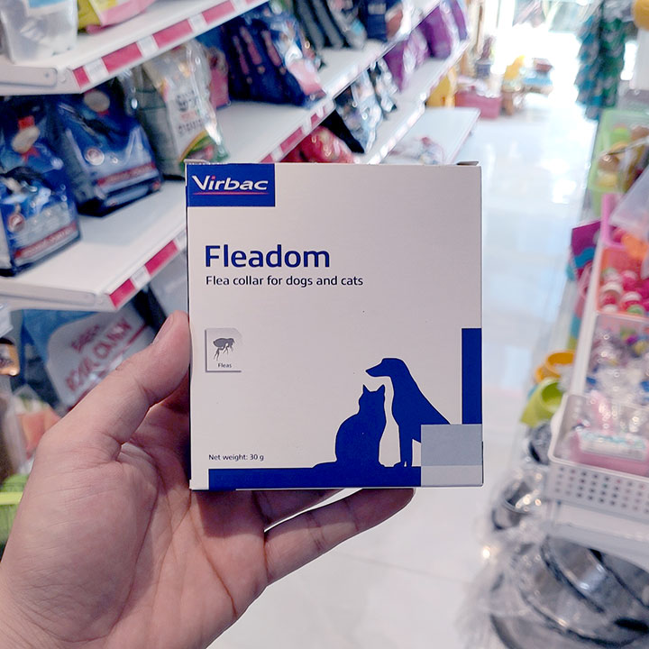 Vòng cổ chống rận Fleadom Virbac - CutePets