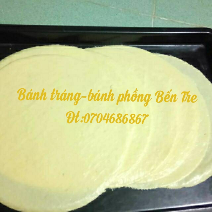 Bánh phồng mì sữa Sơn Đốc- Bến Tre(10 bánh chưa nướng)