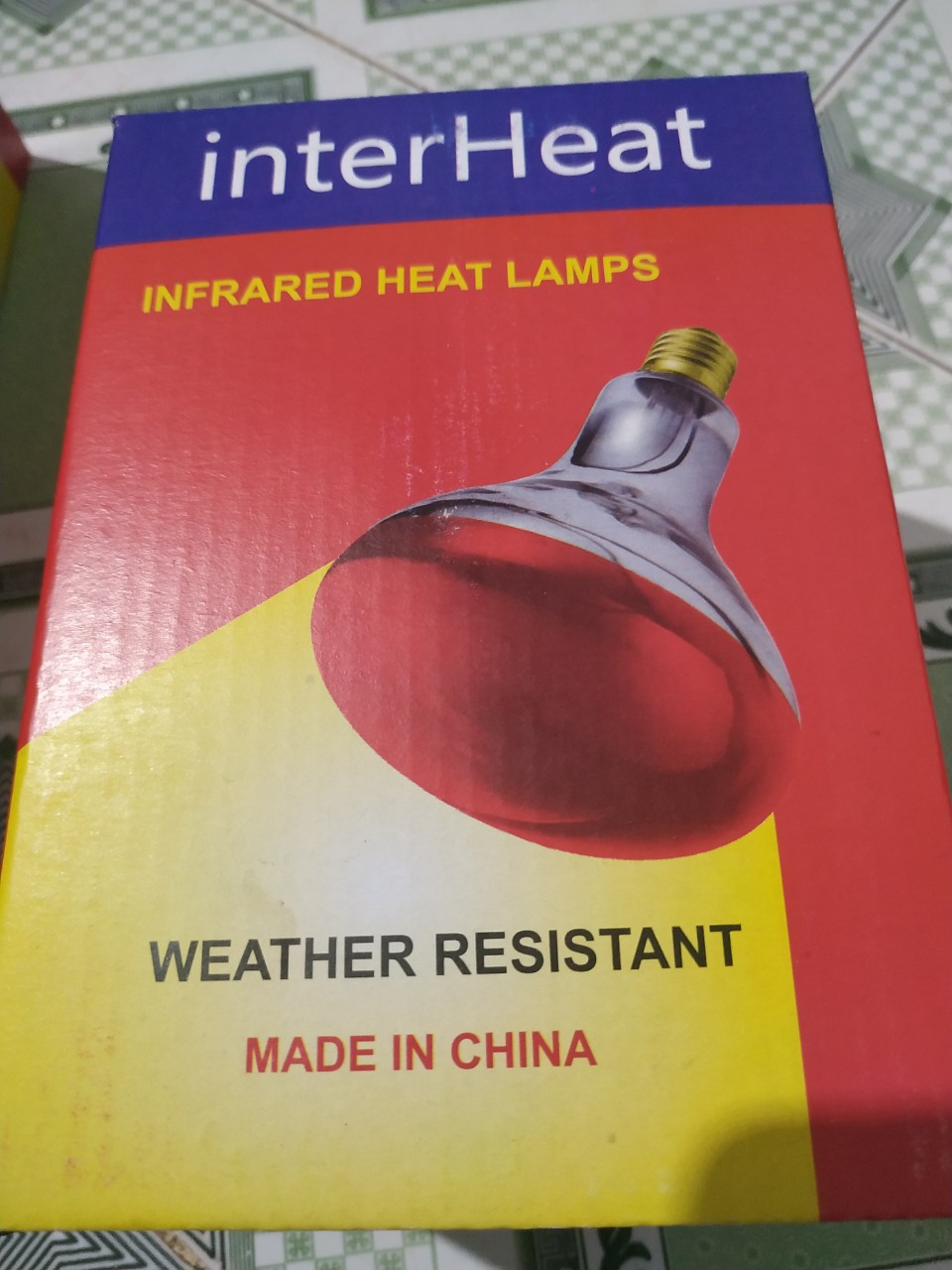 Bóng đèn Hồng ngoại sưởi ấm 100W
