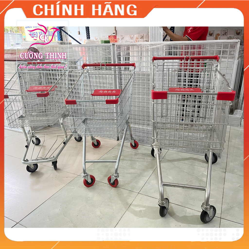 Xe đẩy siêu thị 60lít