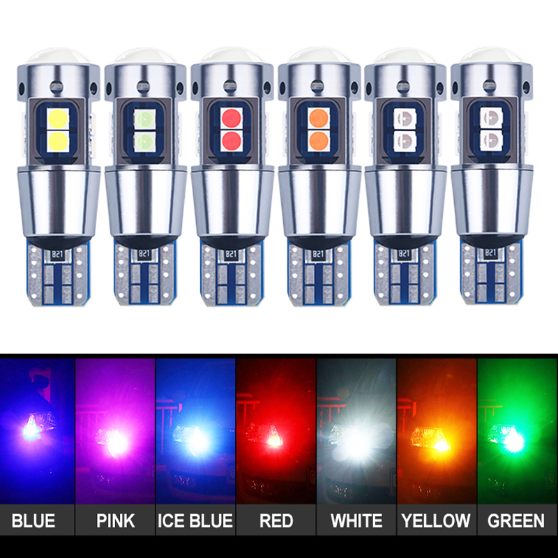 Đèn LED Dùng Cho Đồng Hồ Taplo Ô Tô, Đèn Sương Mù, Xi Nhan T10 Canbus 24SMD Chip 3030