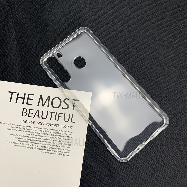 Ốp dẻo trong suốt cho Samsung Galaxy A21 (Hàng loại A)