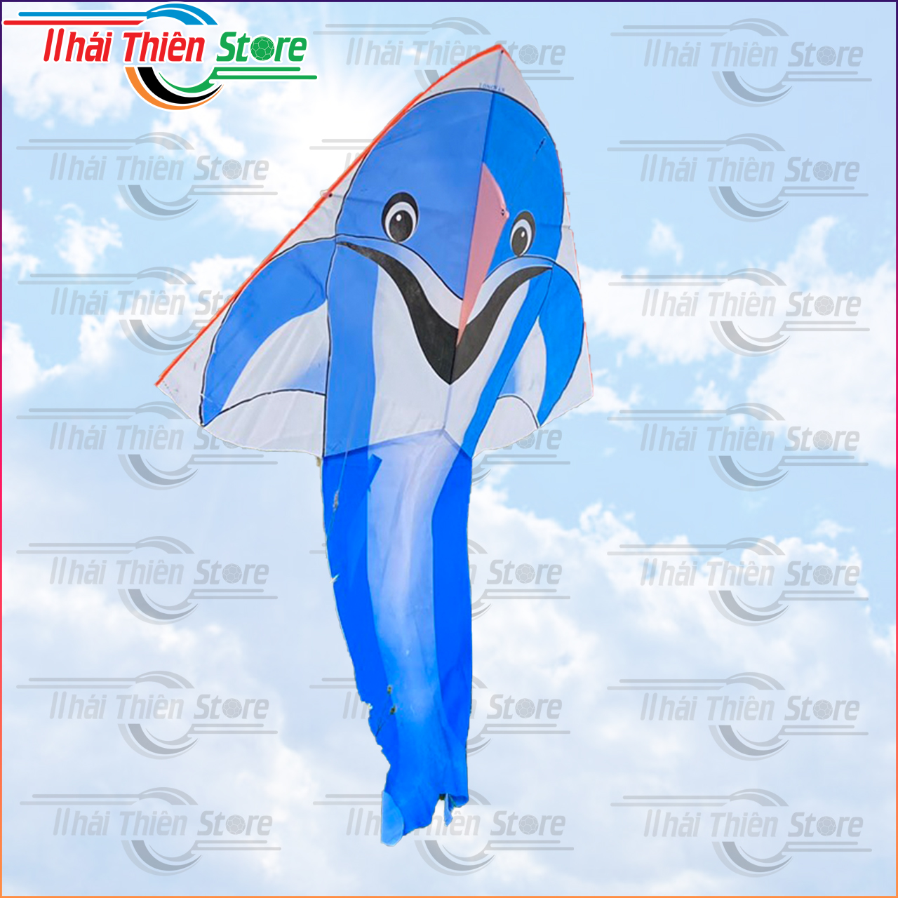 Diều Cá Heo Kiko Kute Long Vân