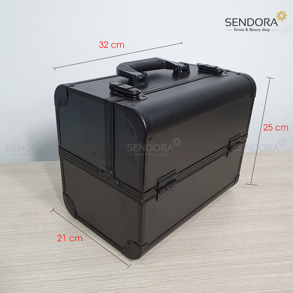 [HCM]Cốp cứng đựng đồ phun xăm 2 tầng