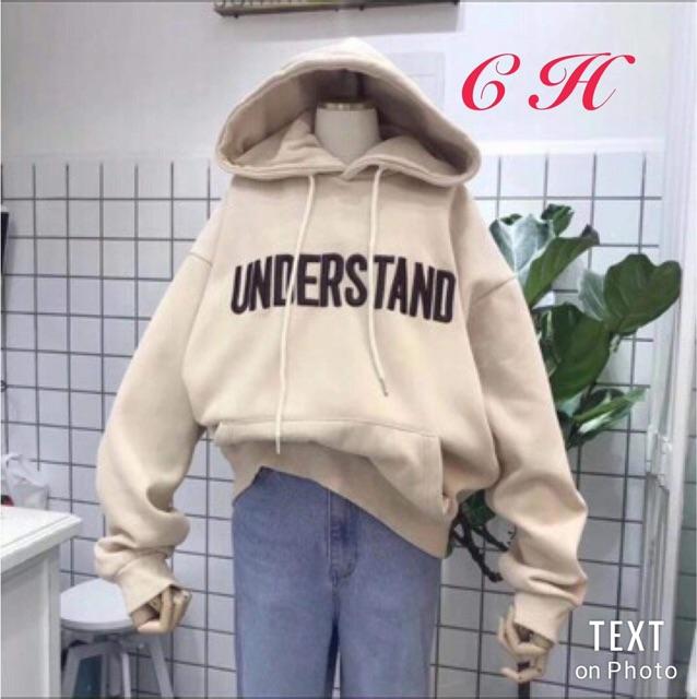 Áo hoodie Unders nỉ bông COH0719