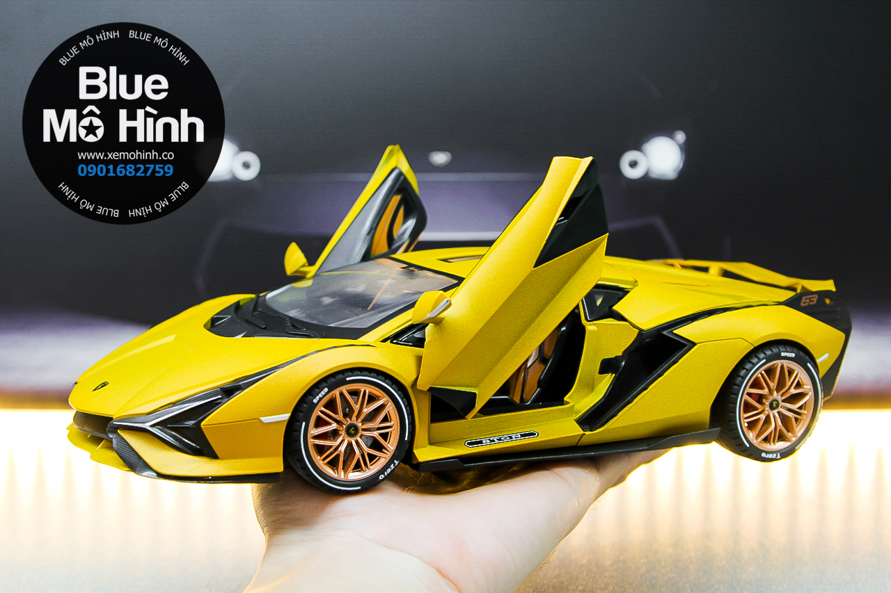 Blue mô hình | Xe mô hình Sian Lambo tỷ lệ 1:18