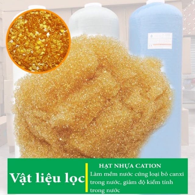HẠT CATION LÀM MỀM NƯỚC 5L