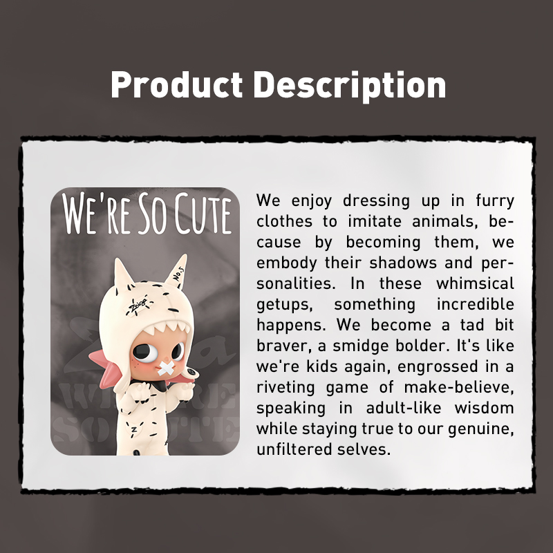 POP MART Zsiga We are So Cute Series Figures Blind Box