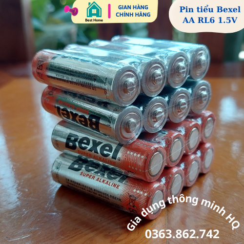 Pin tiểu Bexel Alkaline AA LR6 1.5V (1 vỉ 4 viên)