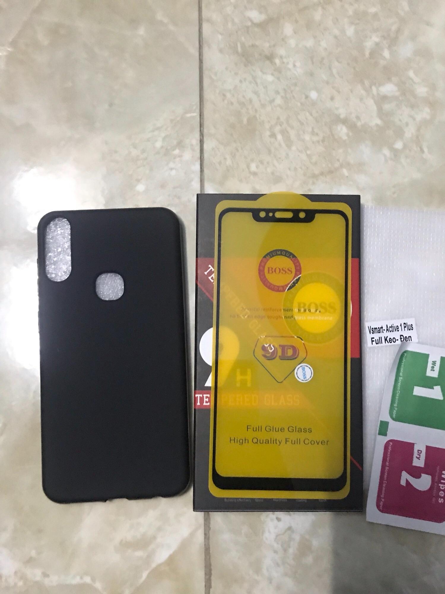 Combo phụ kiện Vsmart Active 1+ (active 1 plus) - ốp - kính - camera