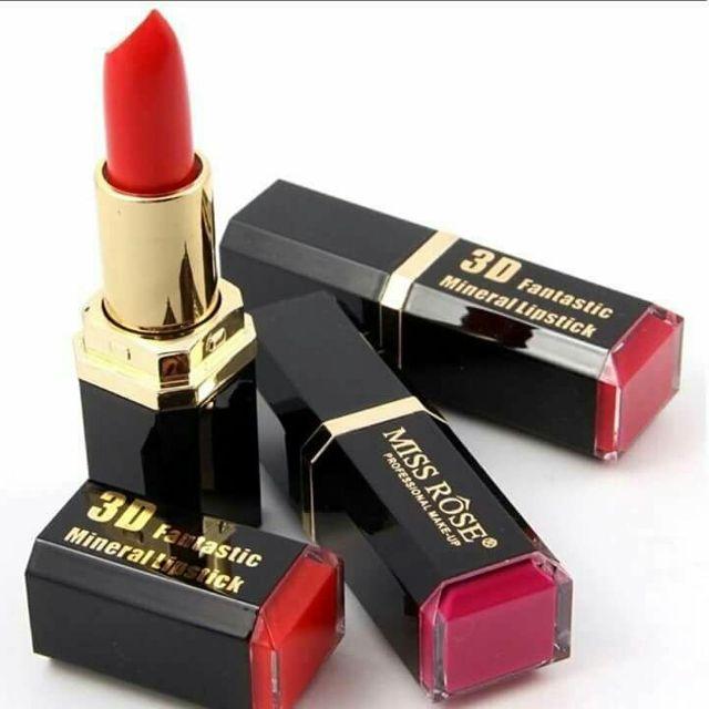 [RẺ VÔ ĐỊCH] COMBO 24 CÂY SON MISS RÔSE 3D