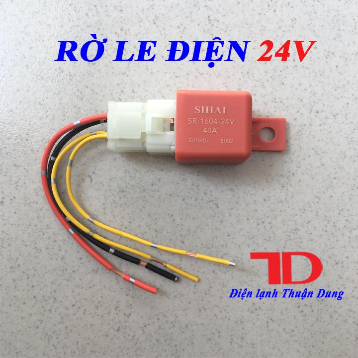 Rờ Le Điện 24V,Rờ le,relay - Điện Lạnh Thuận Dung