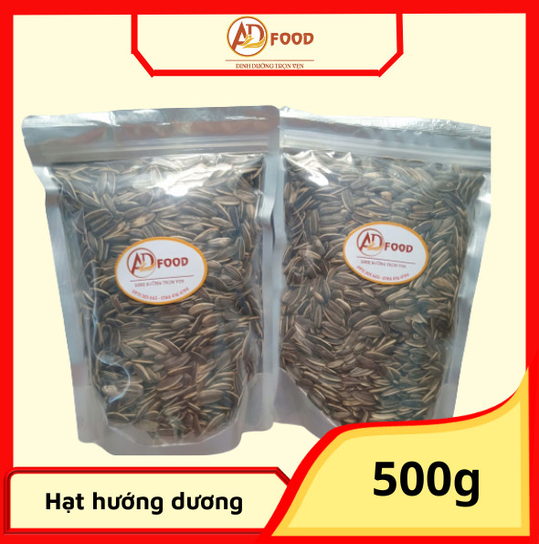 500g hạt dưa + 500g hạt hướng dương loại 1