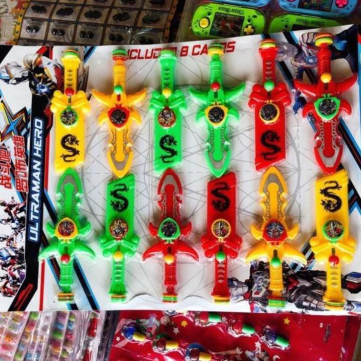 Sỉ vỉ 12 chiếc đồ chơi bắn xèng siêu nhân