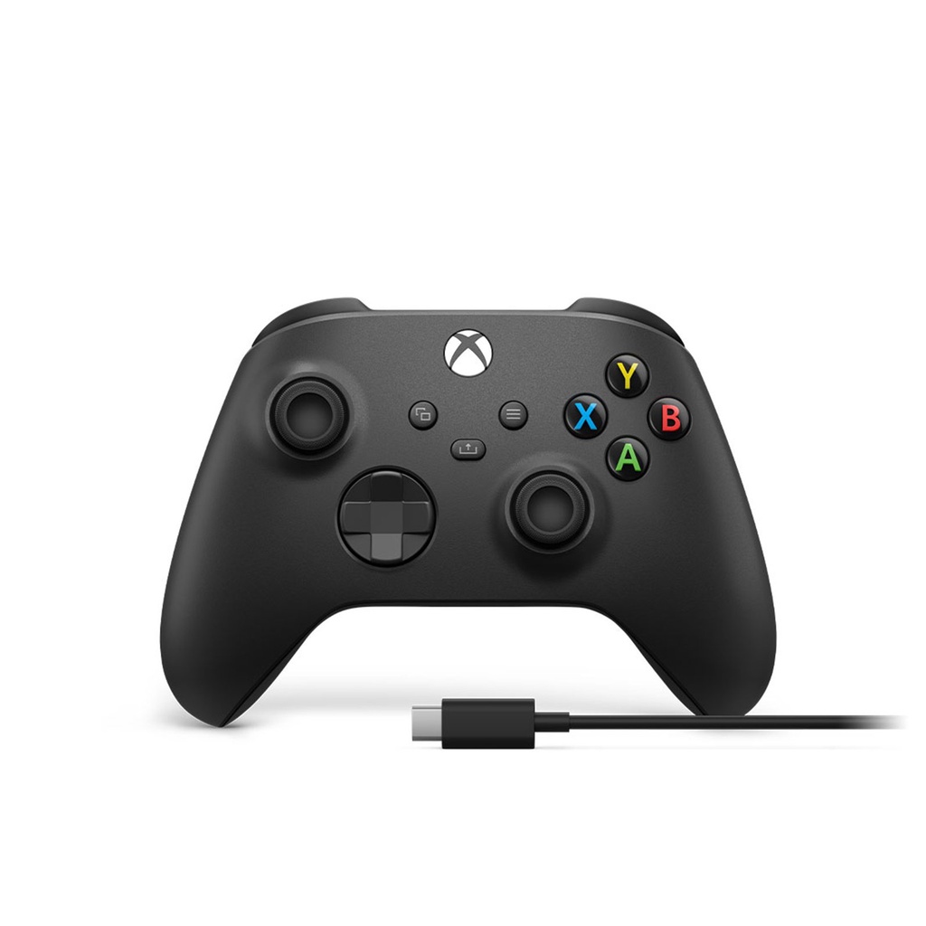 Tay cầm chơi Game không dây Microsoft Xbox + Cáp