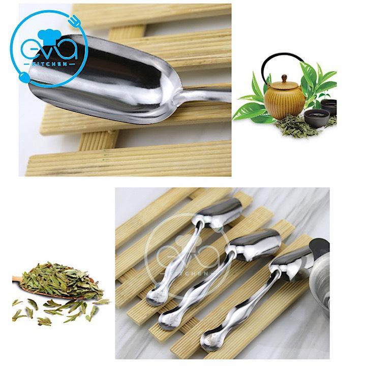 Set 2 Muỗng Múc Trà Inox Teaspoon