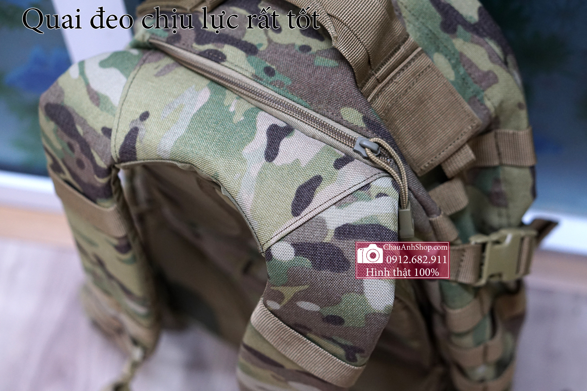 [HCM]Balo tactical Rush 12 màu multicam