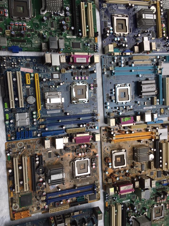 Mainboard ChipSet Intel G41 hỏng nguyên Zin
