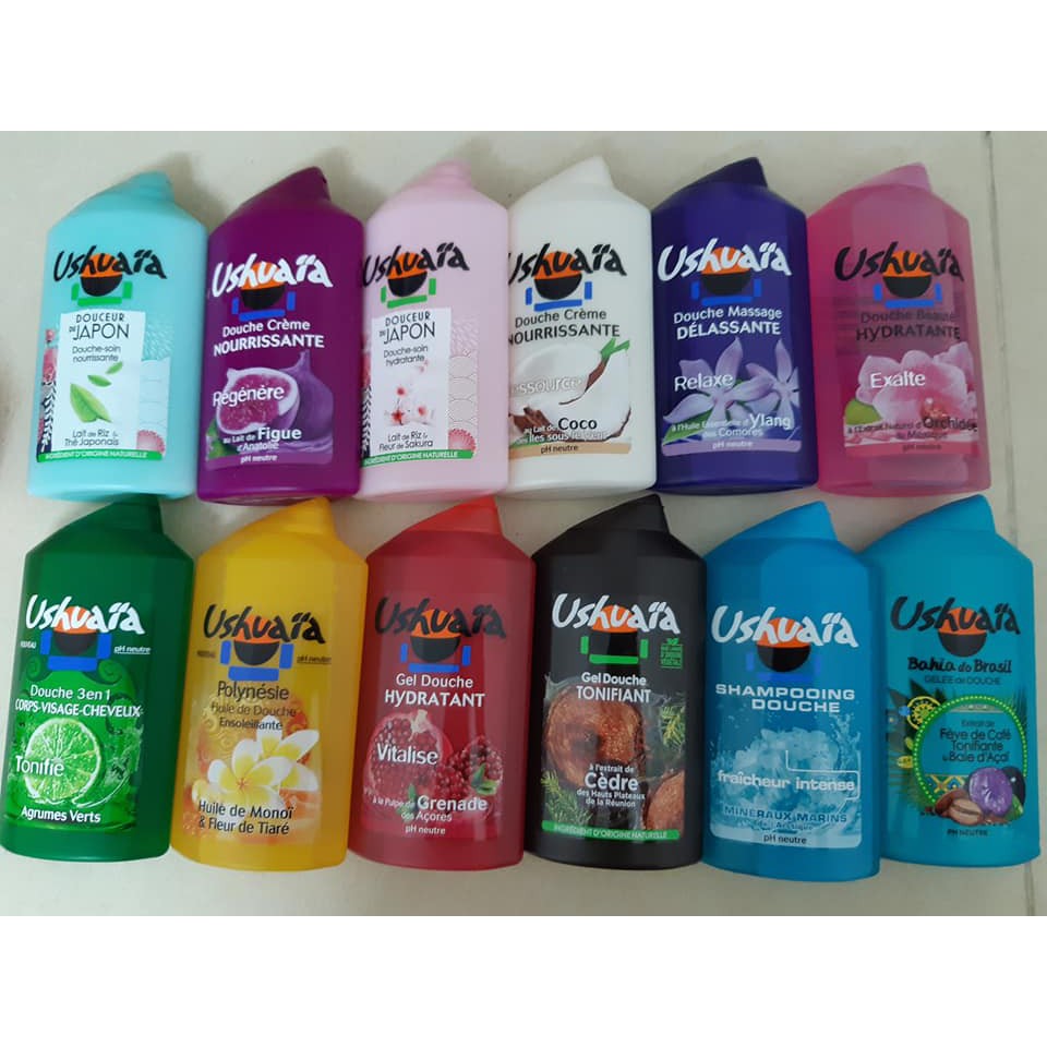 (Có video mua hàng tại Pháp ) - Sữa tắm Ushuara 250ml
