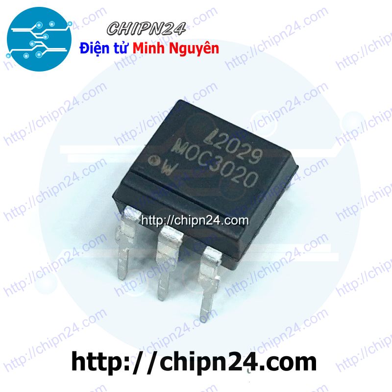 Opto moc3020 dip-6 đen