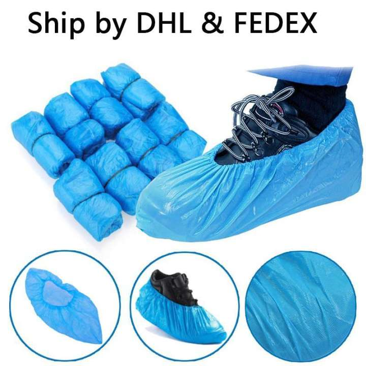 Combo 100 Miếng Nilon Bọc Giày Đi Mưa