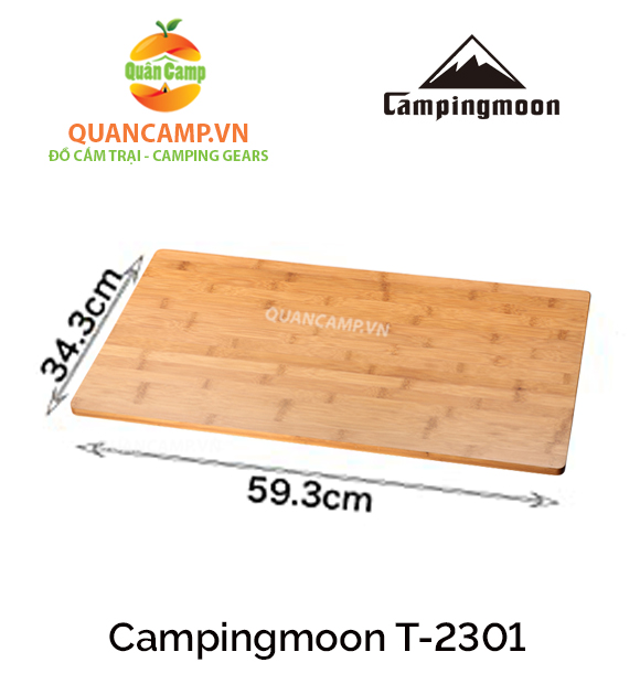 Phụ kiện mặt bàn gỗ tre Campingmoon T-2301