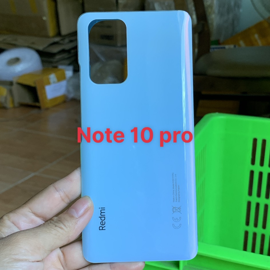 Nắp lưng xiaomi Redmi Note 10 pro - lưng zin