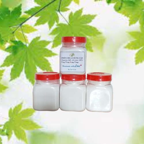 Lọ 150gr Bột phèn chua chưng khô nguyên chất (Phèn phi)