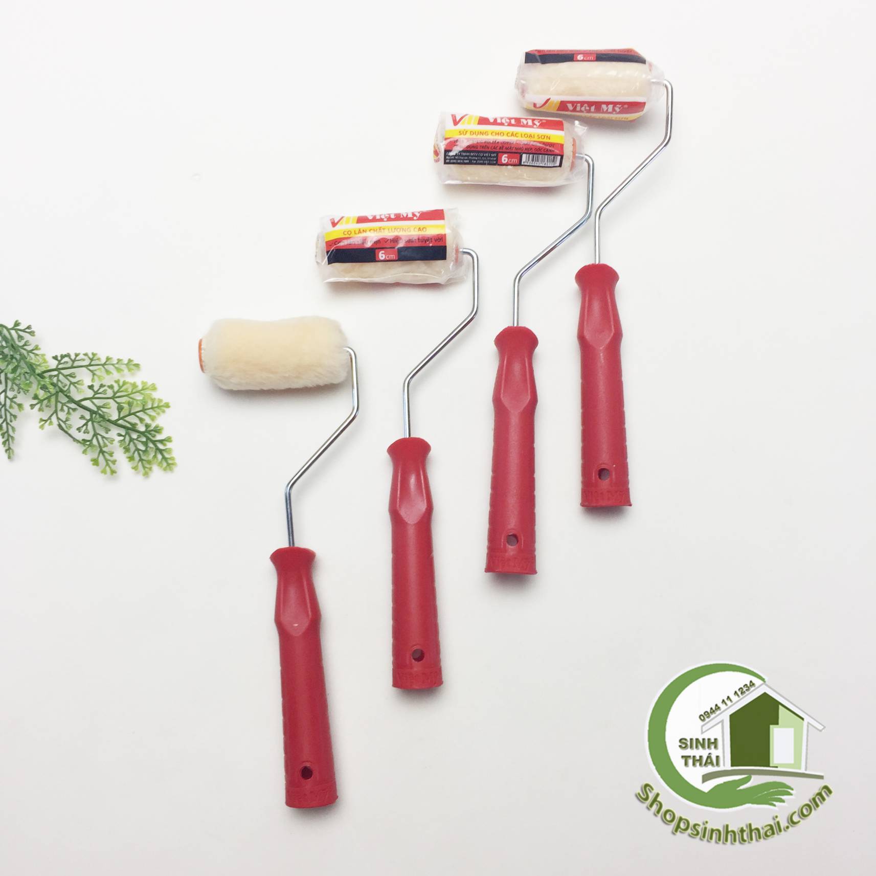 [HCM]Cây lăn sơn nhỏ - cọ lăn sơn rulo tròn - 6cm