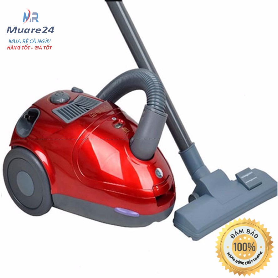 Bảo Hành 12Tháng Máy hút bụi Jinker JK 2004 2000W mầu Đỏ